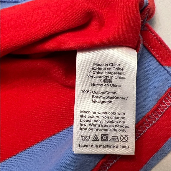 VINTAGE J.CREW ALWAYS STRIPED POLO LONG SLEEVE SHIRT WOMENS SIZE SMALL - Picture 9 of 13